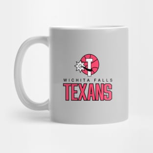 Defunct Wichita Falls Texans Basketball 1988 Mug